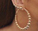 Boucles d'oreilles rondes pour femmes G850 2