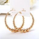 Boucles d'oreilles rondes pour femmes G850 5