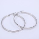 Boucles d'oreilles rondes pour femmes G871 4