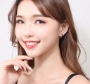 Boucles d'oreilles rondes pour femmes G930 5