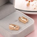 Boucles d'oreilles rondes pour femmes G999 3