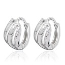 Boucles d'oreilles rondes pour femmes H721 29