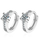 Boucles d'oreilles rondes pour femmes H721 6