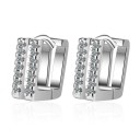 Boucles d'oreilles rondes pour femmes H721 9