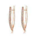 Boucles d'oreilles rondes pour femmes H724 3