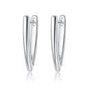 Boucles d'oreilles rondes pour femmes H724 5
