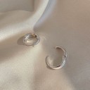 Boucles d'oreilles rondes pour femmes H729 3