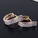 Boucles d'oreilles rondes pour femmes H851 2