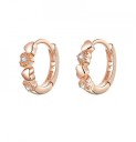 Boucles d'oreilles rondes pour femmes H868 5
