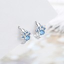 Boucles d'oreilles rondes pour femmes patte 5