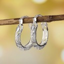 Boucles d'oreilles rondes pour femmes R112 5