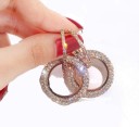 Boucles d'oreilles rondes pour femmes R126 7