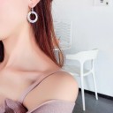Boucles d'oreilles rondes pour femmes R126 3