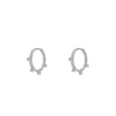Boucles d'oreilles rondes pour femmes R23 4