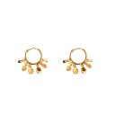 Boucles d'oreilles rondes pour femmes R23 5
