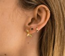 Boucles d'oreilles rondes pour femmes R23 6