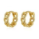Boucles d'oreilles rondes pour femmes R26 2