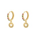 Boucles d'oreilles rondes pour femmes R31 2