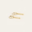 Boucles d'oreilles rondes pour femmes R31 4