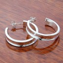 Boucles d'oreilles rondes pour femmes R40 27
