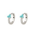 Boucles d'oreilles rondes pour femmes R42 2