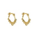 Boucles d'oreilles rondes pour femmes R42 5