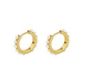 Boucles d'oreilles rondes pour femmes R42 6