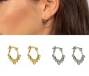 Boucles d'oreilles rondes pour femmes R42 4