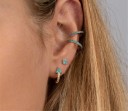 Boucles d'oreilles rondes pour femmes R42 6