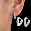 Boucles d'oreilles rondes pour femmes R46 1