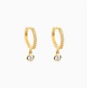 Boucles d'oreilles rondes pour femmes R55 2