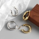 Boucles d'oreilles rondes pour femmes R59 2