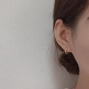 Boucles d'oreilles rondes pour femmes R64 5