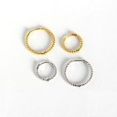 Boucles d'oreilles rondes pour femmes R76 2