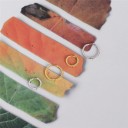 Boucles d'oreilles rondes pour femmes R76 6