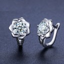 Boucles d'oreilles roses pour femmes 2