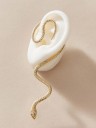 Boucles d'oreilles serpent pour femmes 5