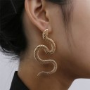 Boucles d'oreilles serpent pour femmes H710 1