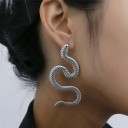 Boucles d'oreilles serpent pour femmes H710 3