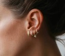 Boucles d'oreilles serpent pour femmes 5