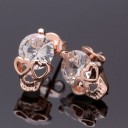 Boucles d'oreilles skull pour femmes 2