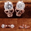 Boucles d'oreilles skull pour femmes 3