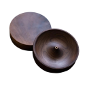 Bougeoir en bois compact en noyer Support pour petits bâtonnets d'encens Support pour aromathérapie à domicile 1