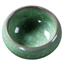 Bougeoir en céramique décoratif rond 6,5 cm Support en céramique pour bougie bougeoir décoratif pour décorations de mariage et domestiques 4