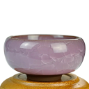 Bougeoir en céramique décoratif rond 6,5 cm Support en céramique pour bougie bougeoir décoratif pour décorations de mariage et domestiques 8