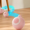 Boule de course électrique pour chats Jouet interactif de chasse Vitesse réglable Chargement USB-C Diamètre 4,3 cm 3