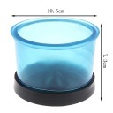 Boule de moulage en silicone ronde 7,3 x 10,5 cm base en plastique outil de laboratoire dentaire pour anneaux en cire moulage 2