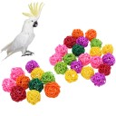 Boule en rotin pour oiseaux 20 pcs 2