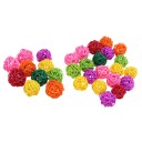 Boule en rotin pour oiseaux 20 pcs 3