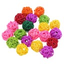Boule en rotin pour oiseaux 20 pcs 4